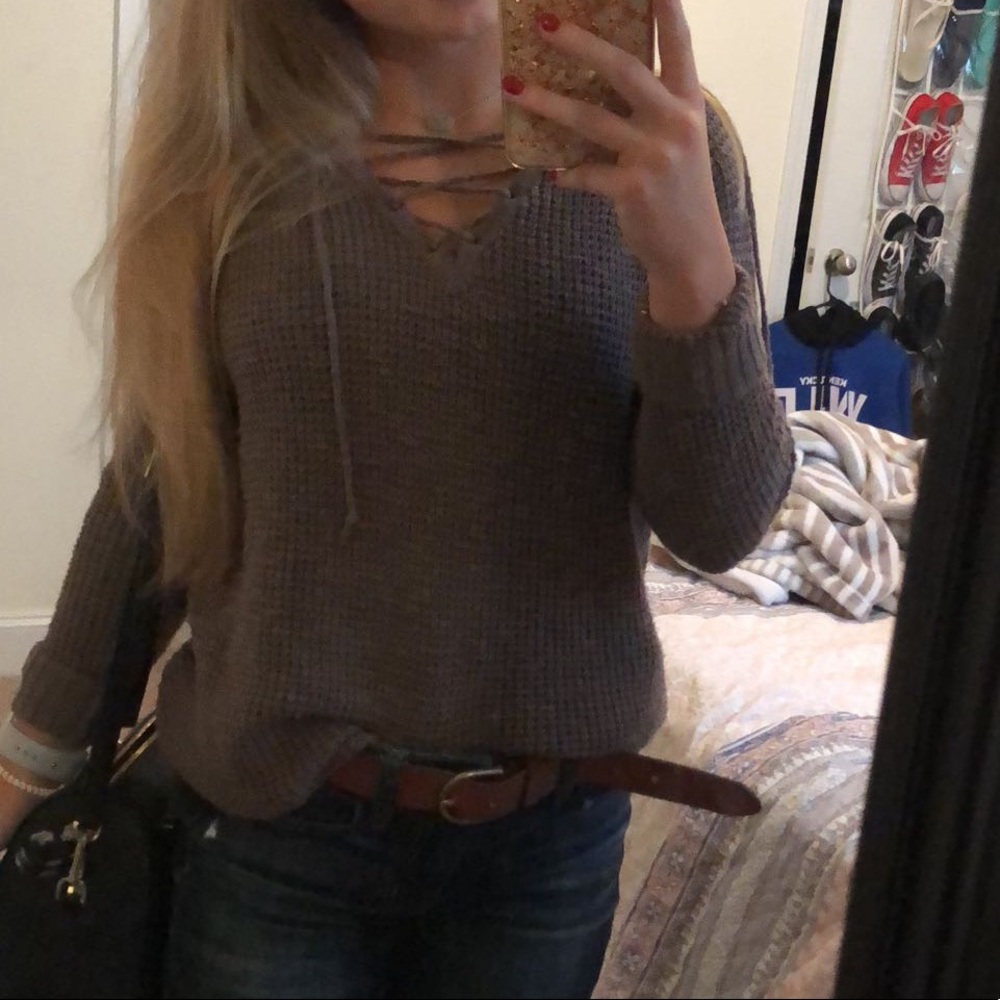 Taupe color sweater